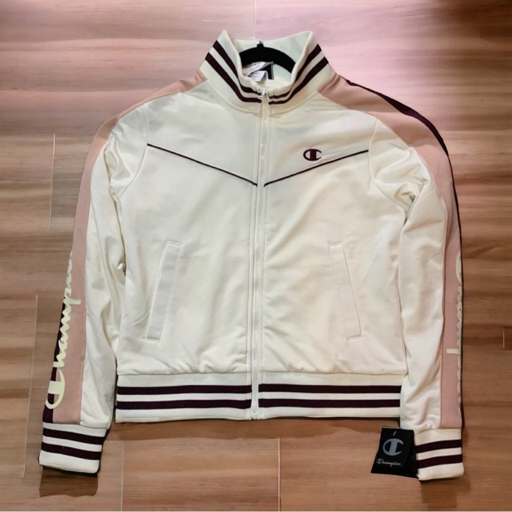 🏷NWT ♥️🤍CHAMPION Tricot Track Jacket🤍♥️
